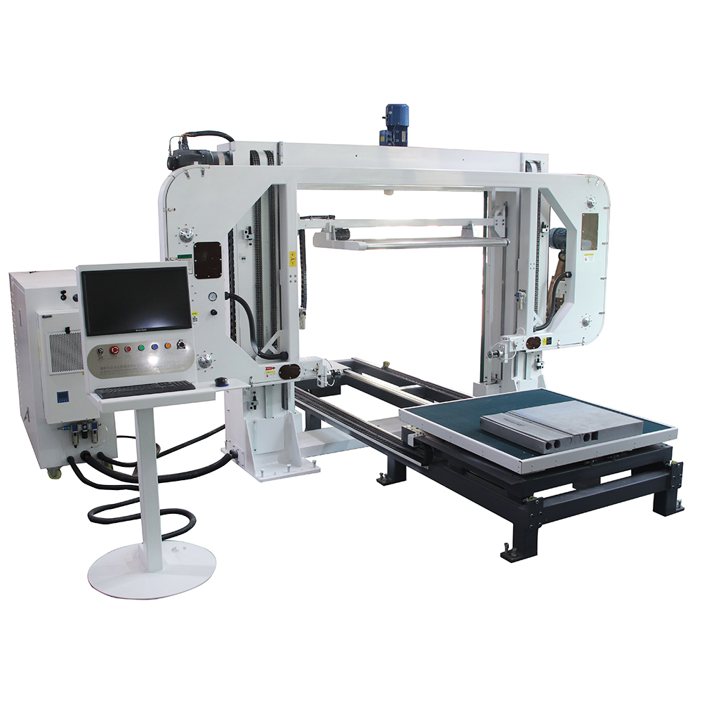 海綿數(shù)控仿形切割機(jī) (橫刀旋轉(zhuǎn)臺(tái))